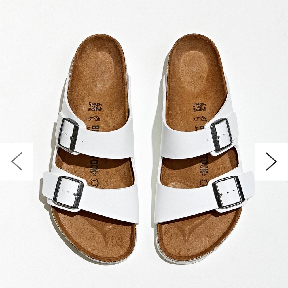 Birkenstock leather Arizona sandal 39